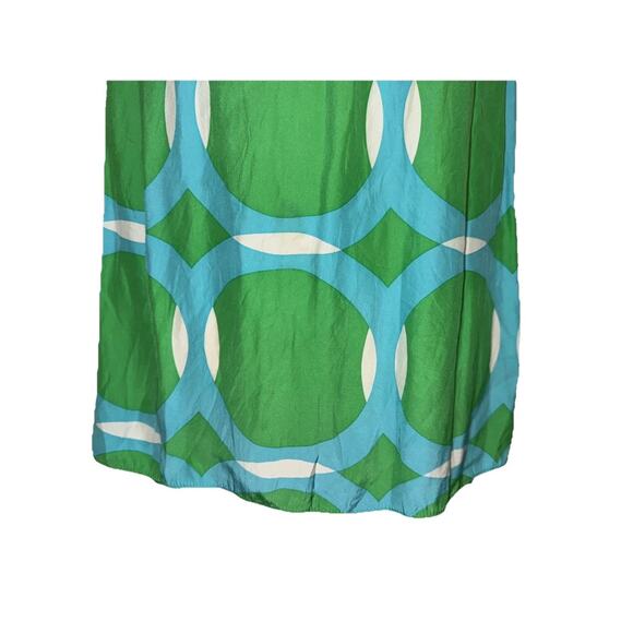 Alice And Trixie Silk Geometric Print Blouse Size L - Picture 3 of 8